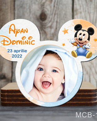 Magneti marturii botez decupati Mickey pentru baieti