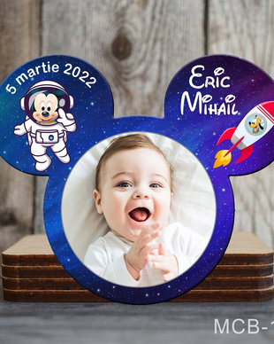 Magneti marturii botez decupati Mickey pentru baieti