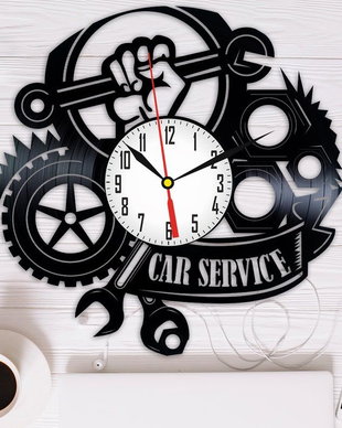 ceas de perete " autoservice"(personalizabili)