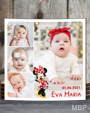 Magneti personalizati patrati pentru fetite