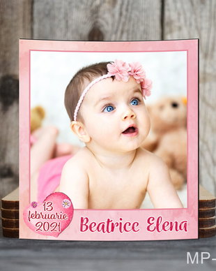 Magneti personalizati tip polaroid pentru fetite