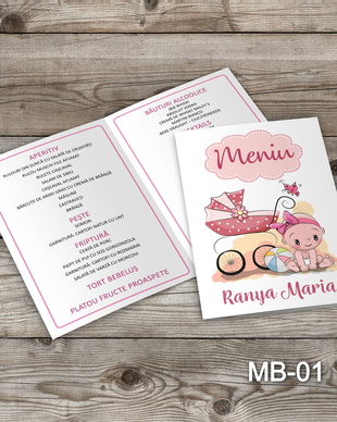 Meniu botez fetite