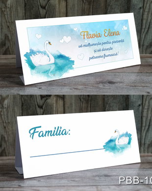 Plic de bani / card masa pentru fetite