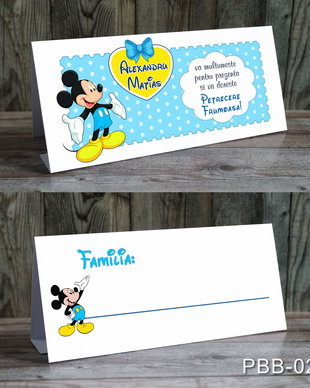 Plic de bani / card masa pentru baietei