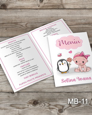 Meniu botez fetite