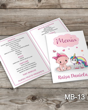Meniu botez fetite