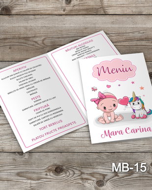 Meniu botez fetite