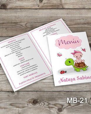 Meniu botez fetite