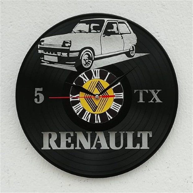 ceas de perete " Renault-5 TX"