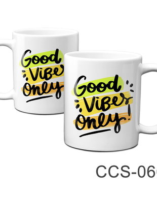 Cana cu citat Good Vibes Only