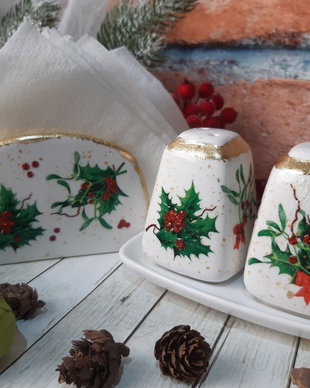 Set din ceramica pentru servitul mesei