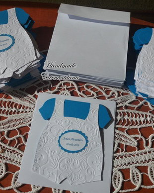Invitatii botez baietel