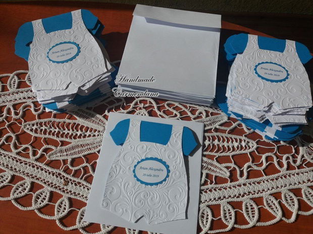 Invitatii botez baietel