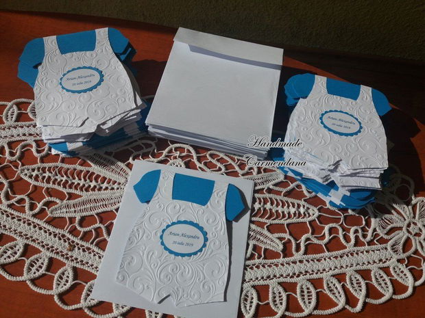 Invitatii botez baietel