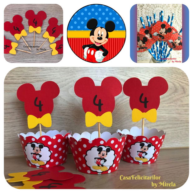 Decoratiuni Mickey mouse