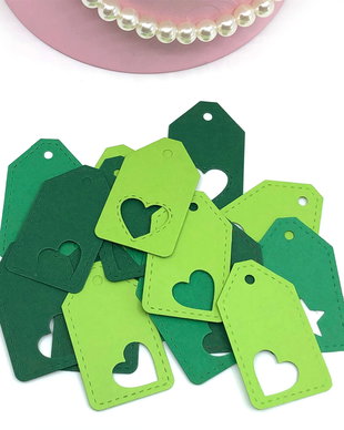 Etichete. Etichete in nuante de verde