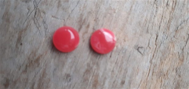 Cabochon rodocrozit, 8 mm (2 buc)