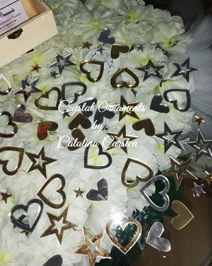 Forme decorative din oglinda acrylica
