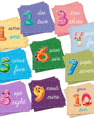 Set magneti educativi cifre 1-10