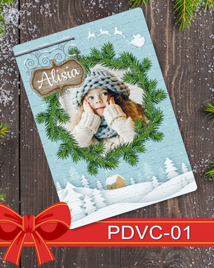 Puzzle A4 personalizat Craciun PDVC-01