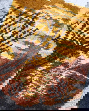 Covoras decor perete -lana 77cm