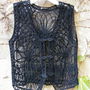 Vesta tulle brodat