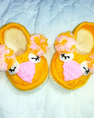 Botosei/ totosi copii 24 luni crosetati/ handmade