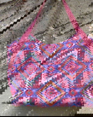 Nou-geanta tesatura etno