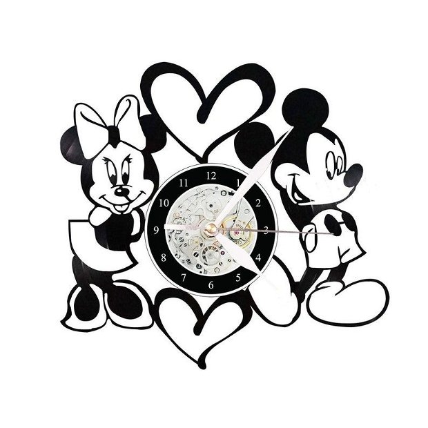 ceas de perete "Mickey & Minnie"