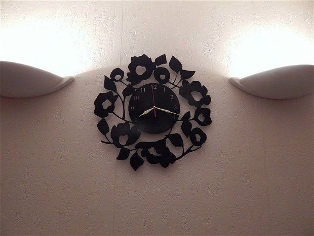 ceas de perete"Floral3"