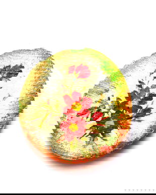 Magnet frigider pe felie de lemn 39805