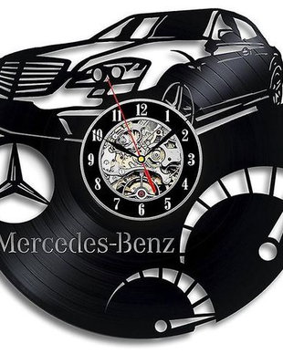 mercedes benz- ceas de perete