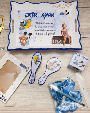 Set Mot Mickey Mouse cu poza