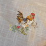 Nou-broderie cocoș