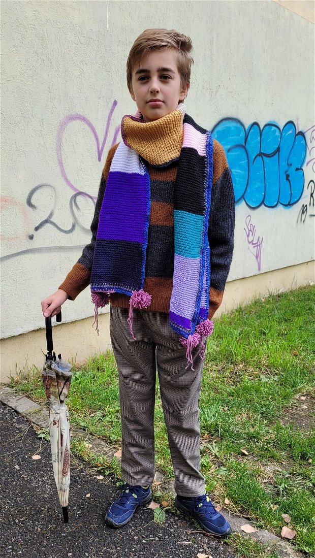 Fular tricotat