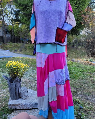 Fustă chic , boho chic