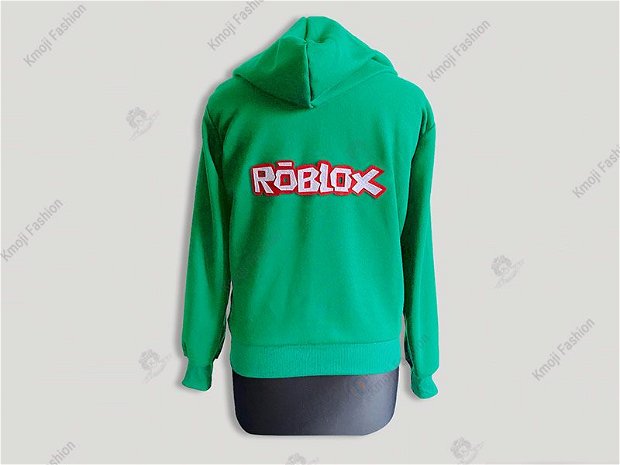Hanorac Roblox Verde pentru copii