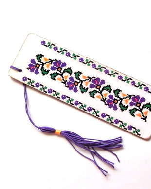 semn de carte cu motiv traditional 39923