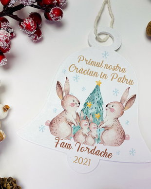 Globuri Personalizate - Christmas in the Forest