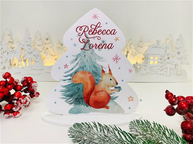 Decoratiune Bradut de Craciun Personalizat - Christmas Party