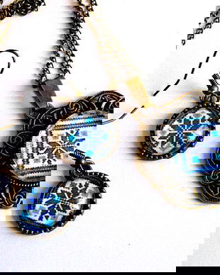 set sticla cu model traditional 28636