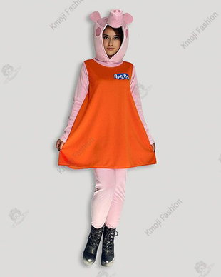 Costum Peppa Pig - Model 2 Adult