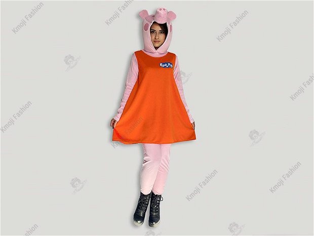Costum Peppa Pig - Model 2 Adult