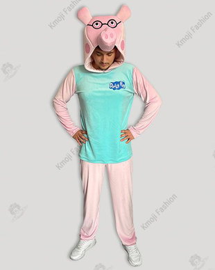 Costum Daddy Pig Adult