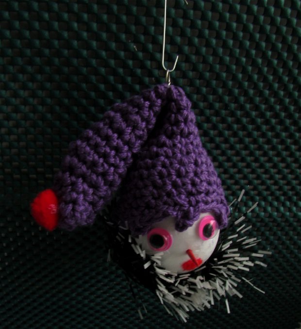 Ornamente  Pinocchio cu violet  CR 0213