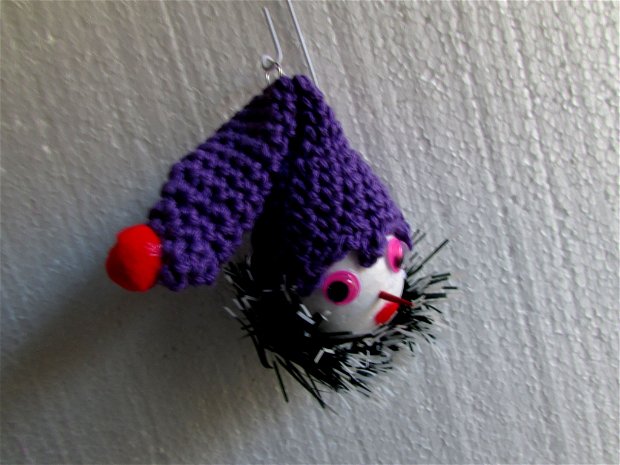 Ornamente  Pinocchio cu violet  CR 0213