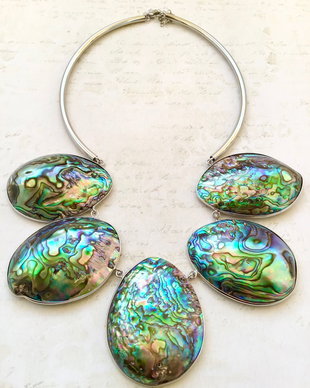 Colier pandant Paua Shell