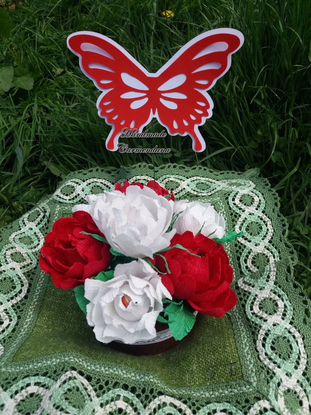 Fluturi mari decorativi