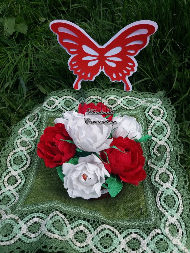 Fluturi mari decorativi