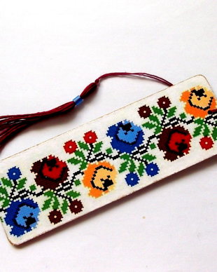 semn de carte cu motiv traditional 39918